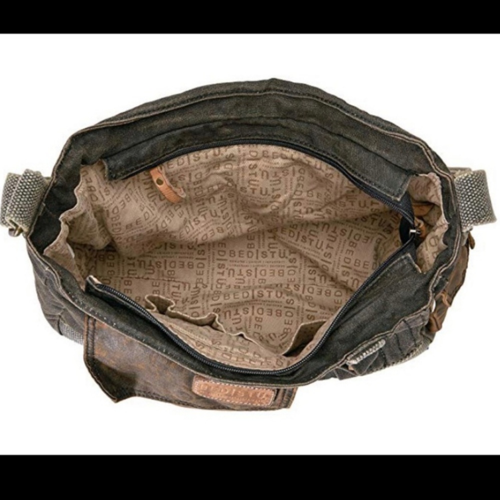 NWT BED STU Trapper John Messenger Bag - Picture 3 of 8